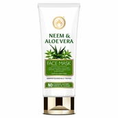 1 - Mom & World Neem & Aloe Vera Face Mask,  100 g  for All Skin Types 