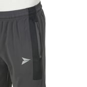 4 - Fitinc Lycra Stretchable Trackpant for Men with Two Side Zipper Pockets,  Grey  XXXL 