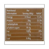 supplement - Myprotein Protein Flapjack, 80 g Traditional Oat - Sample