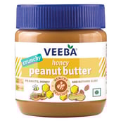 Veeba Honey Peanut Butter,  340 g  Crunchy 
