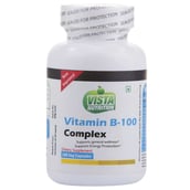 Vista Nutrition Vitamin B-100 Complex,  Unflavoured  100 capsules 