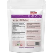 Back - HealthyHey Nutrition Natural Vit C 500 from Acerola Cherry Extract, 100 g Unflavoured
