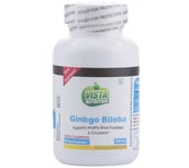 Vista Nutrition Ginkgo Biloba (180mg),  90 capsules 