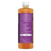 Back - HealthyHey Organic Apple Cider Vinegar with The Mother,  0.5 L  Unflavoured 