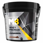 6 - MuscleBlaze Whey Premium Digezyme OP,  8.8 lb  Rich Milk Chocolate 