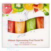 1 - Amway Attitude Rejuvenating Fruit Facial Kit,  4 Piece(s)/Pack  for All Skin Types 