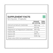 nutrition - Nutrition Planet Calcium & Magnesium with Vitamin D3, 60 capsules Unflavoured