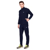 1 - Fitinc Men's Polycotton Regular Fit Track Suit with Two Zipper Pockets,  Navy Blue  XL 