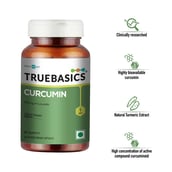 1 - TrueBasics Curcumin,  30 capsules 