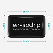 3 - Envirochip Radiation Protection for Mobile,  Black 