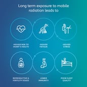 7 - Envirocover Silicon Back Cover for OPPO Reno 2,  with Radiation Protection Technology (Black) 