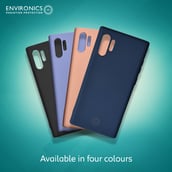 1 - Envirocover Silicon Back Cover for Samsung Galaxy S10 Plus,  with Radiation Protection Technology (Black) 