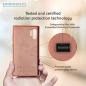 4 - Envirocover Silicon Back Cover for Samsung Galaxy Note10 Plus,  with Radiation Protection Technology (Pink) 