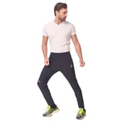 5 - Fitinc NS Lycra Trackpant with Both Side Zip Pockets,  Black  Large 