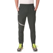 3 - Fitinc NS Polycotton Lycra Jogger with Both Side Zip Pockets,  Grey  Medium 