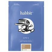 1 - Habbit Apex Whey Protein Isolate, 1.98 lb 30 Servings, Cafe Latte