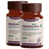 1 - Krasaliwa Multivitamin, 30 tablet(s) Grape Seed Pack of 2