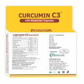Back - GHC Curcumin C3 Complex 500mg with Bioperine 5mg,  30 capsules 