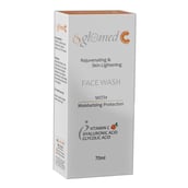 1 - Glomed C Face Wash,  70 ml  for Rejuvenating & skin Lightening 