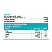 3 - HealthKart Fish Oil 1000mg with 180mg EPA and 120mg DHA OP,  90 capsules 