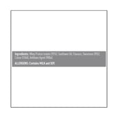 ingredients - Isopure Zero Carb Protein Powder,  1 lb  Cookies & Cream 