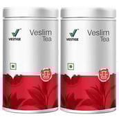 1 - Vestige Veslim Tea - Pack of 2,  150 g  Honey Lemon 