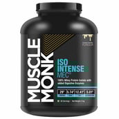 1 - Muscle Monk ISO Intense MEC Whey Isolate Protein with Digestive Enzymes,  4.4 lb  Creamy Vanilla 