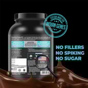back - Muscle Monk Combo of ISO Intense MEC with L Glutamine 100g Unflavoured,  2.2 lb  Royal Chocolate 