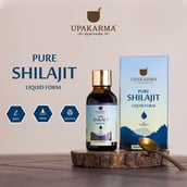 1 - Upakarma Ayurveda Pure Shilajit Liquid, 30 ml