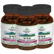 Organic India Women'S Well Being, 60 capsules - Pack of 3