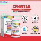 6 - Healthvit Cenvitan Adults,  60 tablet(s)  Unflavoured 