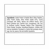 ingredients - Pole Nutrition Pro 6 Protein Blend,  5 lb  Gourmet Chocolate 