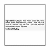 ingredients - Pole Nutrition Whey Protein Isolate,  5 lb  Rich Chocolate 