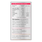 4 - Nutriarc Wellness Apple Cider Vinegar with Pomegranate Extract & Vitamin C,  20 tablet(s)  Apple 