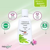 5 - Parasoft Cal Body Moisturizing Lotion with Calamine, Aloevera & Rose Oil, 70 ml for All Skin Type