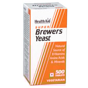 HealthAid Super Brewers Yeast,  Unflavoured  500 tablet(s) 