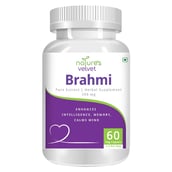 Natures Velvet Brahmi Pure Extract (500 mg),  60 capsules 