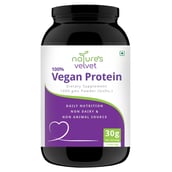 Natures Velvet 100% Vegan Protein,  2.2 lb  Unflavoured 