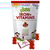 1 - Super Gummy Iron + Vitamins Smashing Strawberry, 30 gummies