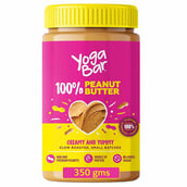 1 - Yogabars 100% Peanut Butter, 0.350 kg Creamy & Yummy