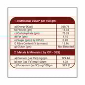 nutrition - Nutra India Immunity Booster Atta,  1 kg  Unflavoured 