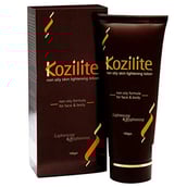 Kozilite Non Oily Skin Lightening Lotion,  100 g  for Face and Body 