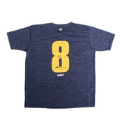 3 - MuscleBlaze Phirse ZiddKar T-shirt Melange Dryfit, Grey Large