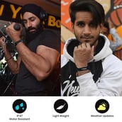 3 - MevoFit Slim HR Fitness Band,  Blue 