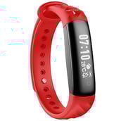 1 - MevoFit Slim Fitness Band, Red