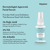 2 - Rejusure Alpha Arbutin + Hyaluronic Acid + Kojic Acid Face Serum,  30 ml  for Dry & Sensitive Skin 