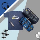 2 - MuscleBlaze Phirse Zidd Kar Bag with Shoe Compartment,  Camo, 40L 