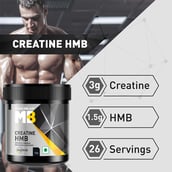 9 - MuscleBlaze Creatine HMB,  Unflavoured  0.27 lb 