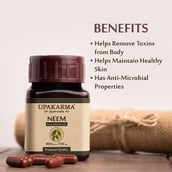 benefits - Upakarma Ayurveda Neem,  90 capsules 
