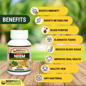 1 - Bodywell Neem Pure Extract 500 mg,  60 veggie capsule(s) 